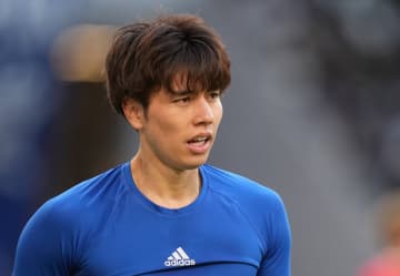 【サッカー日本代表】田中碧は9月シリーズ欠場か、アーセナル戦で負傷。リーズのファルケ監督「MCLに問題があった」