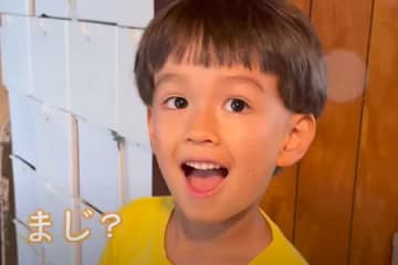 スイス育ちの男の子が「スイスにはない」食べ物に大喜び　日本で見つけた特別なおやつとは