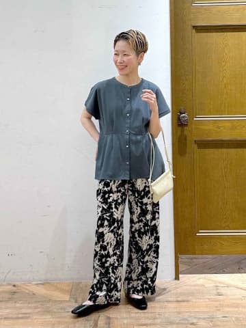 【グローバルワーク】40・50代の簡単オシャレ♡「柄パンツコーデ」