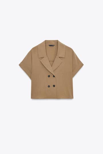 今選ぶなら"ブラウン"！【ZARA】晩夏に頼れる♡「大本命トップス」
