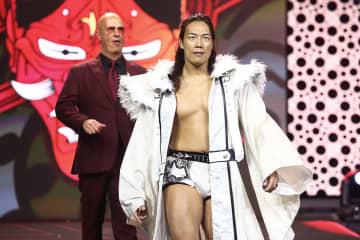 【ＡＥＷ】Ｇ１覇者・竹下幸之介がAEWマット凱旋　STRONG王者・石井智宏との激闘制す