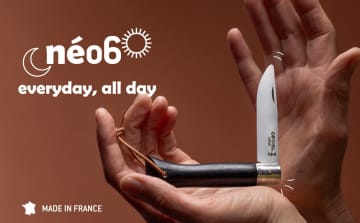 刃の開閉がスムーズに！　OPINELから折りたたみナイフ「neo6」登場