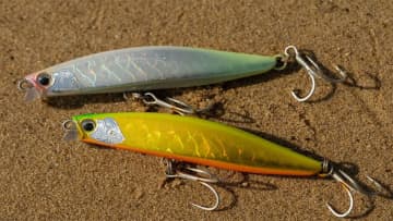 シマノからリップ付きシンキングペンシル登場！ 貫通ワイヤーと固定ウェイト構造が生む脅威の安定感と喰わせのシミーアクション。