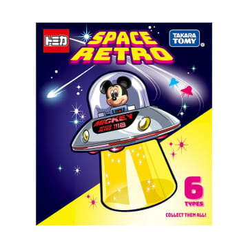 「TOMICA TUNES」新作にミッキーやバズ・ライトイヤー登場　“スペース＆レトロ”がテーマ