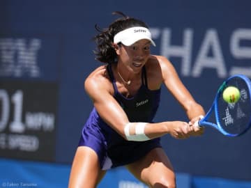 柴原瑛菜 2021年女王のラドゥカヌにストレートで敗戦。2年連続の初戦突破ならず[全米オープン]