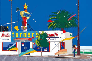 山下達郎『FOR YOU』ジャケットなどを手がけたイラストレーター・鈴木英人の展覧会、愛知・豊橋で