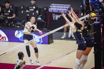 日本2連勝、決勝T進出　バレー女子世界選手権