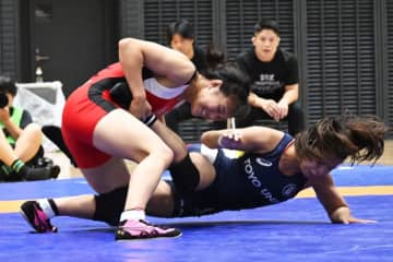 ＜レスリング＞【写真集】2025年全日本学生選手権／決勝・女子