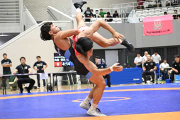＜レスリング＞【写真集】2025年全日本学生選手権／決勝・男子グレコローマン