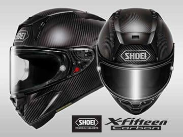 ショウエイのフラッグシップにカーボンモデル「X-Fifteen Carbon」が登場！ SHOEI Gallery 限定で10月販売