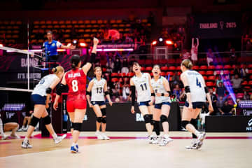日本の決勝T進出が決定！ 首位通過をかけて2連覇中のセルビアと対戦へ【女子世界バレー2025】
