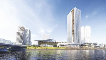三井不ら／築地地区まちづくり基本計画策定／総延べ１２６万平米ビル建設