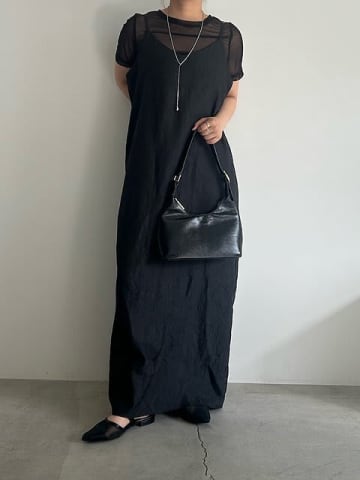 黒ワンピースが大人の秋シフトに便利！ラクに着やせが叶う♡残暑におすすめのお手本コーデ5選