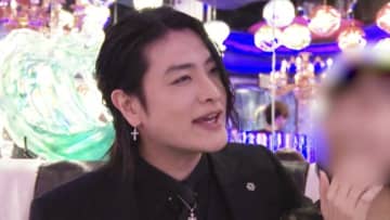 『愛のハイエナ』軍神が一夜限りのホスト復帰！　華麗な接客スキルにスタジオMC「圧巻やわ」