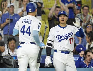 大谷は無安打も…ドジャース快勝で単独首位＆優勝Ｍ「29」【MLB】
