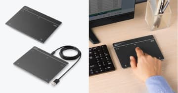 デスクトップPCでも直感操作 サンワサプライのタッチパッド3モデル