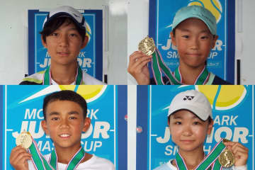 14歳以下男子単は宮田啓慎が圧勝！「モリパーク サマージュニア  スマッシュカップ」結果報告＜SMASH＞