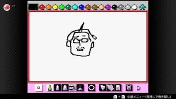 【吉田輝和の絵日記】子どもの頃から画力は上がったのか？30年ぶりに遊ぶ『マリオペイント』で悪夢のようなお絵描きを楽しんでみた