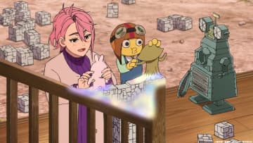 アニメ『ダンダダン』邪視との戦いの結末やいかに…！？ 一方、チキチータたちが楽しそうに作っているのは？？【第21話あらすじ&先行カット】