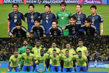 日本代表、10月14日にブラジル代表との対戦が正式発表！　テレ朝＆ABEMAでの放送も決定