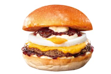 ロッテリア「半熟月見バーガー」期間限定発売。和風/トリュフ/てりやきなど