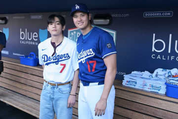 ドジャースとBTS“奇跡の一致”に「これは運命」　MLB公式の投稿に集まる興奮「何がすごいって…」