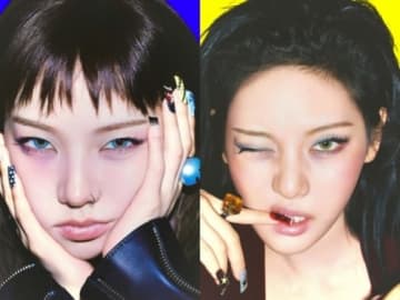 aespaのKARINAとNINGNING、6thミニアルバム「Rich Man」予告イメージを公開