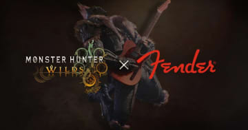「モンハンワイルズ」×「Fender」のコラボイベントクエストが8月27日に配信！ゲーム内でギターが弾ける