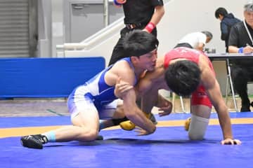 ＜レスリング＞【写真集】2025年全日本学生選手権／決勝・男子フリースタイル