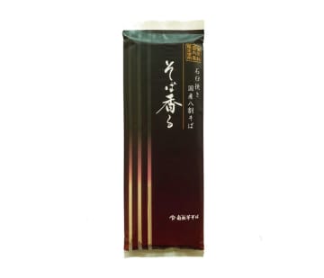 自然芋そば 新商品で布海苔高騰を乗り切る 石臼挽きの高配合そばを新発売