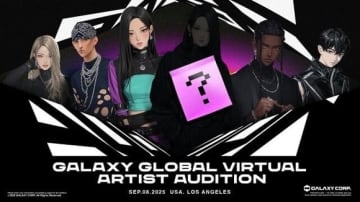 “G-DRAGONが所属”Galaxy Corporation、革命的オーディション開催！バーチャルAIアイドル誕生へ