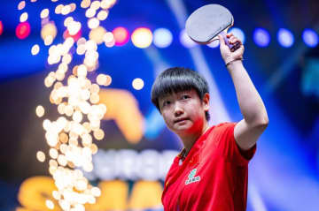 WTTヨーロッパスマッシュで優勝、孫穎莎が世界ランキングポイント記録再び更新