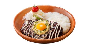 びっくりドンキー「月見フェア」開催！ “卵黄＆たまごサラダ”を混ぜて楽しむバーグディッシュなど展開