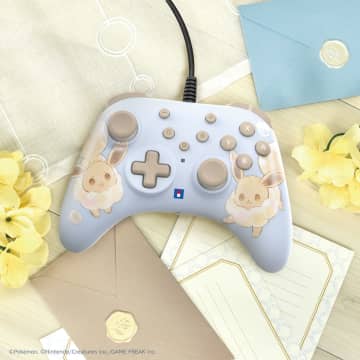 “もふっ”としたイーブイが可愛い！ ホリ、Switch2用周辺機器「もふもふイーブイ」シリーズを9月25日発売ホリパッドや収納バッグなど全6商品