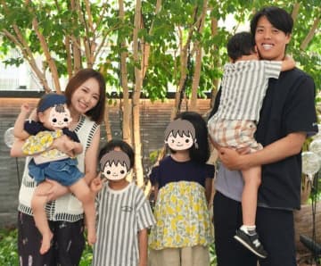 紺野あさ美､末っ子1歳の夏は､お誕生会＆初の家族6人旅行に挑戦！目的地に着く前にちょっとした事件も…｡家族の笑顔が最高！