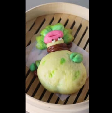 「メガウツボット」が蒸しパンに！？中は溶解液ならぬジャムたっぷりの『ポケモン』ファン作品