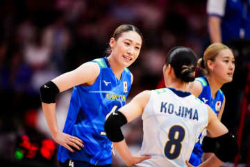 セルビア戦でチーム最多19得点をマークした石川真佑「まずは予選でしっかり1位通過ができて良かった」