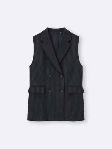 【GU】夏 → 秋のおしゃれ見え！「上品ベスト」