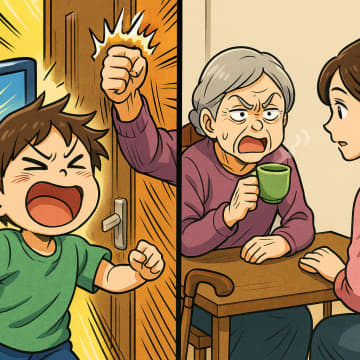 隣人に「子どもの声がうるさい！」と怒鳴り込まれた私。→数年後、逆に助けを求めてきた【短編小説】
