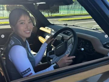 女子プロ、1000万円超え高級車を披露！「乗ってみたかった」