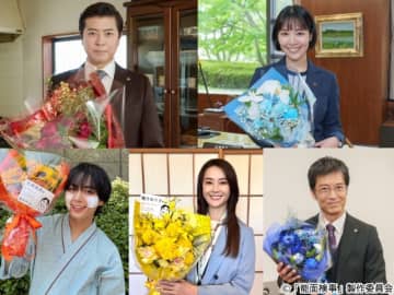 最終回目前！「能面検事」上川隆也がクランクアップで笑顔解禁!?　　吉谷彩子、大西流星らも撮了