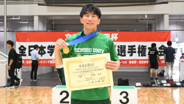 ＜レスリング＞【2025年全日本学生選手権・特集】目標は姉弟でのオリンピック優勝！ “銀＆銅コレクター”返上の向田旭昇（専大＝男子フリースタイル61kg級）