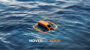 100％防水セルフフライングカメラ「HOVERAir AQUA」登場