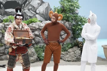 SixTONES『ワロタ！』#4、コント『桃太郎』がついに完結　ゲストは南果歩＆上田誠（ヨーロッパ企画）