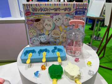 クッキングトイ「ちいかわ むちゃうまスイーツバーづくり」をメガハウスが展示【#東京おもちゃショー】解体パズルLite第11弾「雪見だいふく」も
