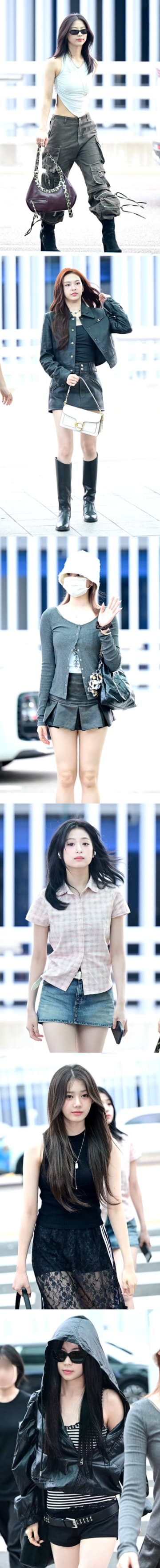 BABYMONSTER、誰もが振り返る“圧倒的オーラ”！個性溢れるファッションでカナダに出国【PHOTO】