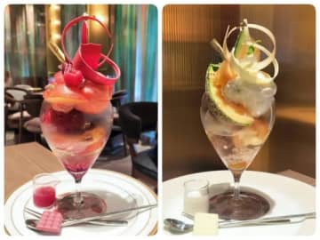 【パフェ】お買い物のひと休みに！大丸東京店で食べられる芸術的なパフェ