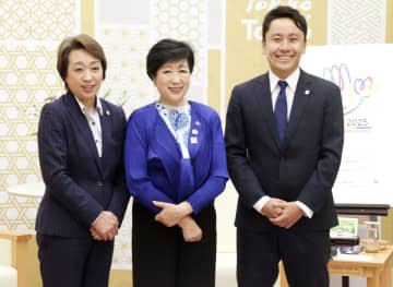 橋本JOC会長、小池知事と面会　連携へ「ともに歩ませて」