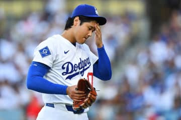 大谷翔平がまさかの表情「ナイスオチw」　ほっと一息も…“気づいた瞬間”にファン爆笑