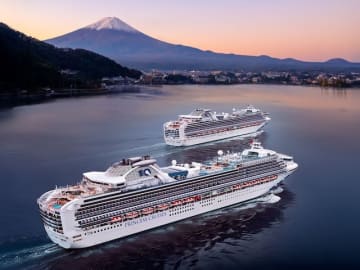 プリンセス・クルーズ、2027年は2隻で日本発着。8日間10万3000円から乗船できる割引も！